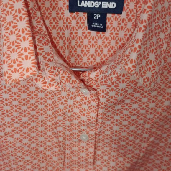 Lands' End Sunburst Tank Size 2P - Picture 5 of 9